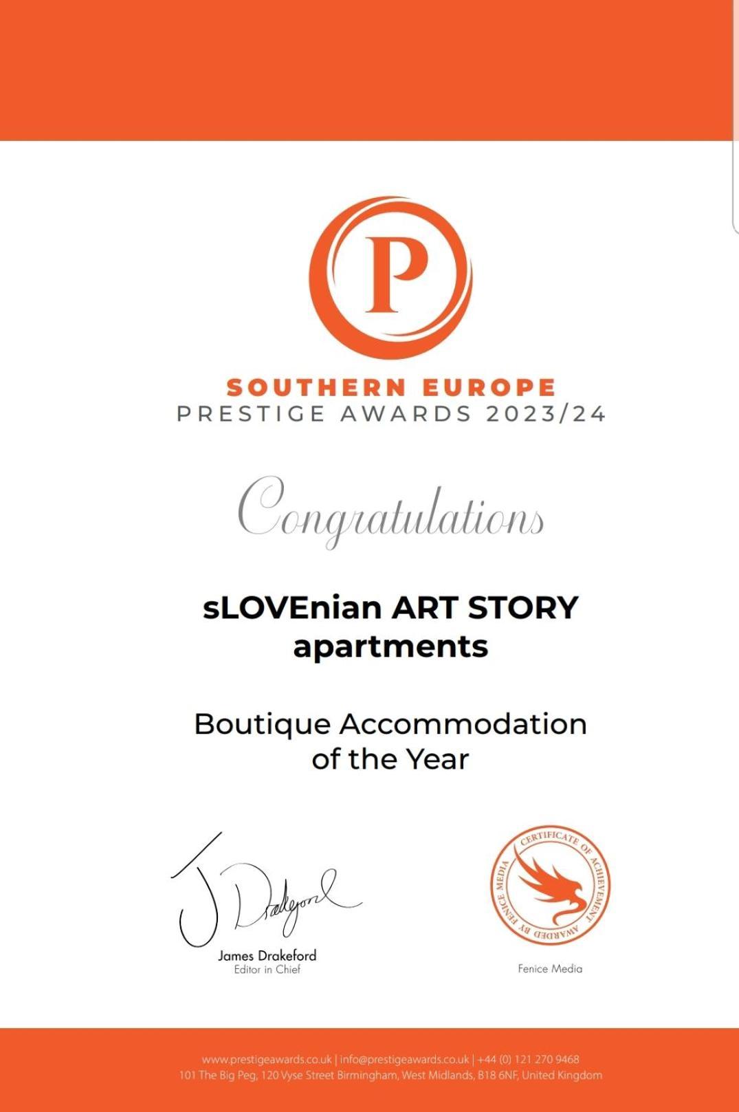 Slovenian Art Story Apartment Любляна Екстериор снимка